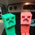 MINECRAFT FLEXI-CREEPER ARTICULATED PRINT IN PLACE CREEPER