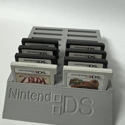 IMG_0532.jpg Файл STL Держатель игрового картриджа 3DS/DS・Модель для загрузки и 3D печати