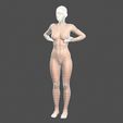 15.jpg Beautiful Woman -Rigged and animated for Unity