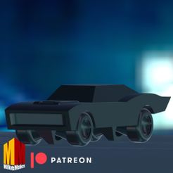 E1EBE465-6894-469B-802D-E26FF020C1C5.jpeg STL file Batmobile Toy- Support-Free Toy & Print-in-place from The Batman (2022)"・3D printable model to download