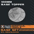 100mm-Topper.jpg Archivo 3D Juego de bases de templos heréticos・Diseño de impresión en 3D para descargar