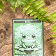 Frog1.jpeg 4-Color Frog Token STL for Commander Decks – Compatible with No Multi-Color Printer