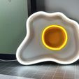 IMG_1438.jpg Free 3D file 3D Printed Egg Splatter Neon Sign・3D printer design to download