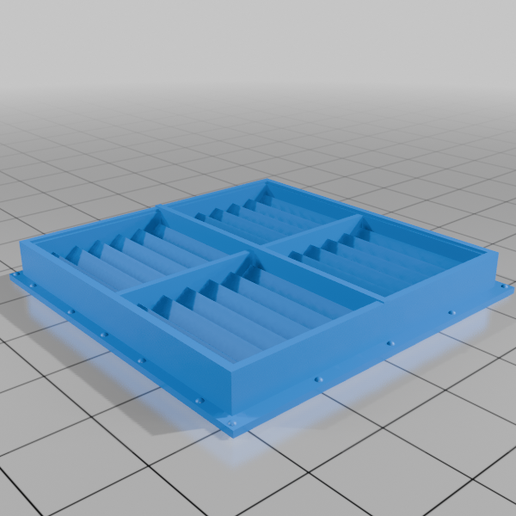 ALCO S-6 grille (1:29 scale) 3D model