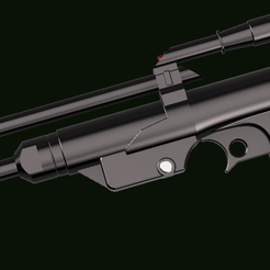 1.png Le Livre de Boba Fett - Modèle 3D du pistolet de Boba Fett