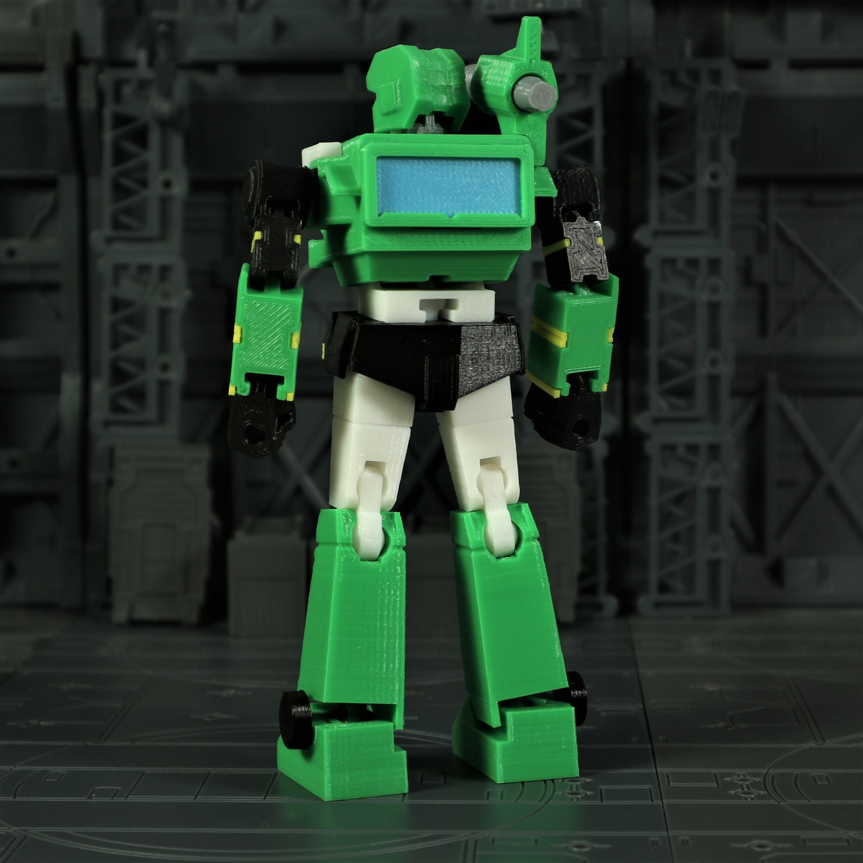 Hound_1X1_2.jpg Free STL file G1 Transformers Hound - No Support・Model to download and 3D print, Toymakr3D