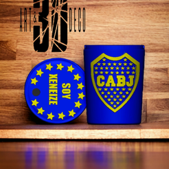PhotoRoom-20230825_104713.png Fichier STL Coupe des clubs de Boca Juniors・Plan pour imprimante 3D à télécharger