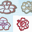 todas.png various flowers cookie cutters