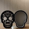IMG20221014205803.jpg Sugar Skull Halloween coffin tealight