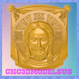 1.png JESUS CHRIST 3D STL Models, Wall decor, STL file For CNC Router Engraver, Carving Machine, Relief, Artcam, Aspire