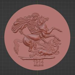 Alex22.jpg Archivo STL Diseño en relieve de la moneda de Alejandro Rey・Diseño para descargar y imprimir en 3D