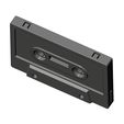 cassette-06.JPG Cassette Tape replica 3D print model