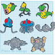 Pokemon-9.png Schlüsselanhänger Pack 151 Pokemon