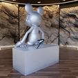 Renders0007.png Mickey Mouse Seated Mosaic Fan Art Toy