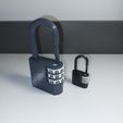 20230101_151234.jpg STL file Combination Lock (Padlock)・3D printable design to download