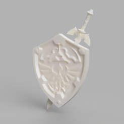 Full.png Solid Shield Wall Art