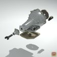 _Stovebolt-235_Render_TH350_12.jpg GM TH350 - GEARBOX for Chevy 235 Stovebolt