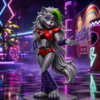 09edd019-9b96-45f3-a608-66387bcc998e.png Roxanne Wolf Glam Rock Figurine STL — Security Breach 3D Print Model