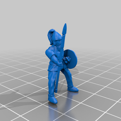 punic_wars_celtic_medium_cavalry_spear_S.png 3D-Datei Punische Kriege - Keltische mittlere Kavallerie kostenlos・3D-Druck-Modell zum herunterladen