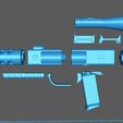 = ee °c ioe 9 J oe Realistic style Lego Star Wars trooper blaster for clone troopers and stormtroopers at 1:12 , 1:6 and 1:1 scale