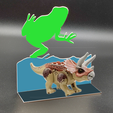 Frosch-3.png Play figure board "Frog