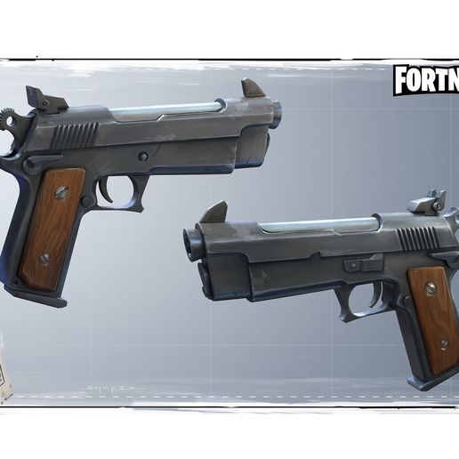 Fortnite gun pistol