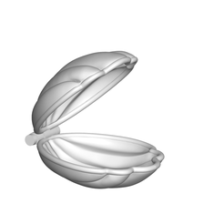 1.png Archivo OBJ Caja para conchas - joyero - caja para anillos・Objeto para impresora 3D para descargar