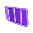 Model_2_Left.stl Universal Hood Vent 2