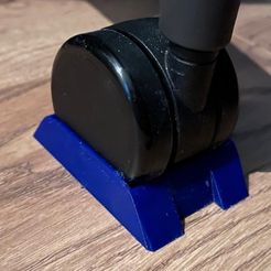 chairstopper.jpg Free 3D file Herman Miller carpet wheels stopper block・3D print object to download