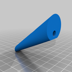 cone_hook_blank.png Free 3D file Cable Peg Hook・3D print model to download