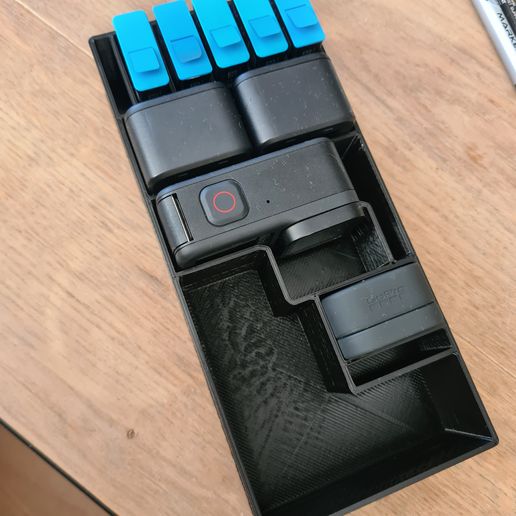 A better GoPro Case Inlay (9/10) Max Lens mod compatible 3D model