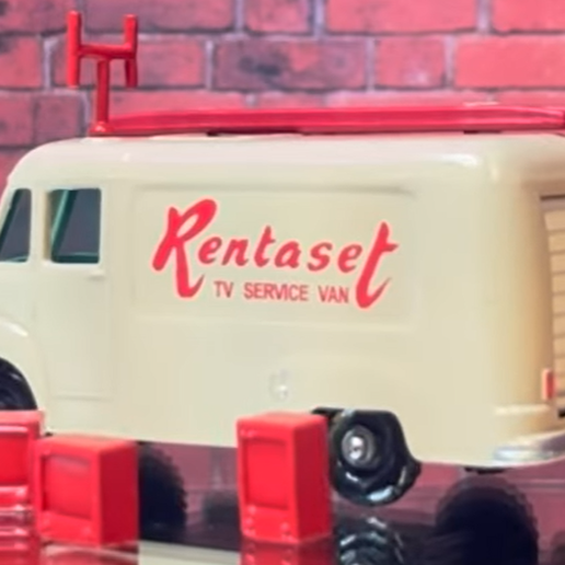 ミニカー Matchbox No 62 TV SERVICE VAN Matchbox Restoration Lesney No 62 TV Service Van - YouTube