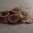 DSCN1159.jpg coasters with Viking symbols