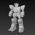 Megazord-Lego-02.png Lego Style Megazord – Block Mecha Robot STL