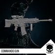 11.png Commando Gun for 6 inch action figures