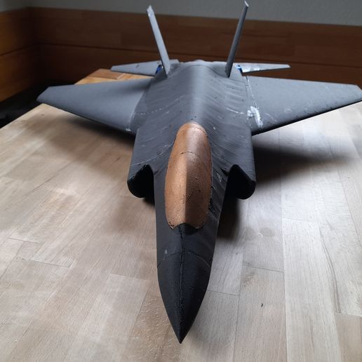 📱 F-35C Carrier 50mm EDF jet・3D Print with the Bambulab A1 3D