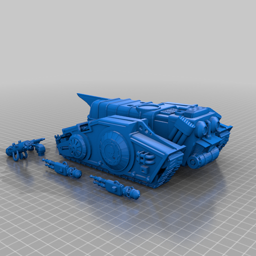 Martian Tank 3D model