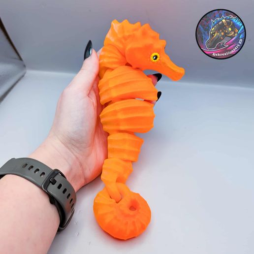 Flexi Seahorse 3D model