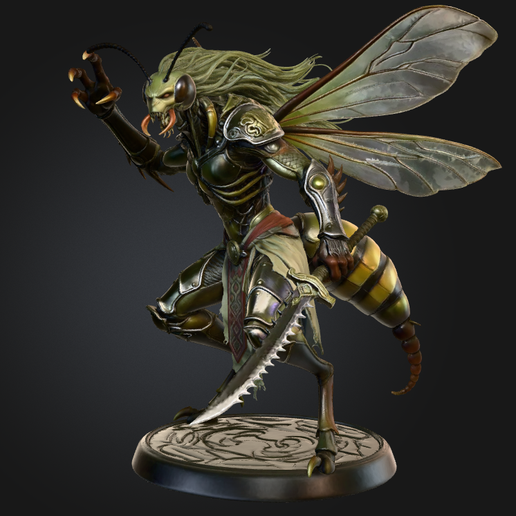 Tabletop /Model / RPG - Hornet Boss Monster