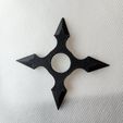 4PointShuriken.jpg Shuriken Ninja Throwing Star 4 Point