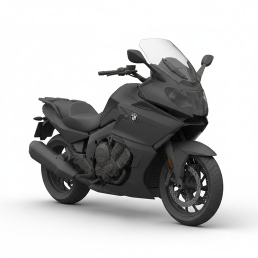 BMW K1600 sci fi motorcycle STL, V-twin motorcycle STL, resin motorcycle model, stretched swingarm bike STL, inline 4 motorcycle STL, drag bike STL, track bike STL, motorcycle with rider STL, adventure motorcycle STL, motorcycle workshop STL, motorcycle l
