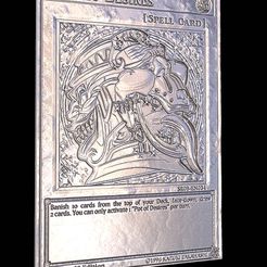 20221228_011958.jpg Fichier 3D Carte YuGiOh : PotOFDesires(High Poly)・Objet imprimable en 3D à télécharger