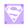 SuperMan_Plate.STL SUPERMAN LED Light/Nightlight