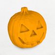 Pumpkin-4.jpg Jack-o'-lantern halloween pumpkin low poly