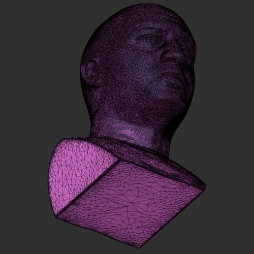 31.jpg OBJ file Joe Rogan bust for 3D printing・3D print design to download, PrintedReality