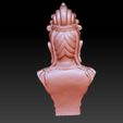 42guanyin4.jpg guanyin bodhisattva kwan-yin sculpture for cnc or 3d printer 42