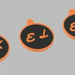 el.jpg ANFÄNGLICHER SCHLÜSSELANHÄNGER 2 BUCHSTABEN E.L