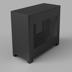 Fichier STL gratuit Boîtier PC Mini-ITX SFF de 6 litres 👽・Objet