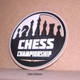 ajedrez-tablero-piezas-chess-championship-cartel-gambito.jpg badge, championship, championship, chess, letter, sign, signboard, logo, pieces, board, pawn, knight, rook