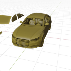 1.png Archivo STL Audi a6 Quattro Berlina・Modelo para descargar y imprimir en 3D